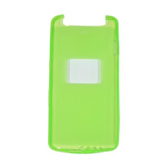 Gambar MR Softshell For Oppo N1 Soft Jelly Case Air Case 0.3mm   Silicone  Soft Case   Softjacket   Case Handphone   Casing HP   Hijau