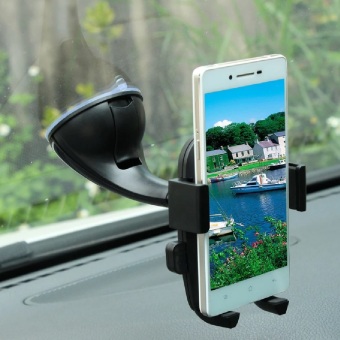 Gambar MR Universal Mobile Car Phone Holder 360? Rotation for SmartphoneModel WN 1080   Penyanggah Smartphone Di Mobil   Biru