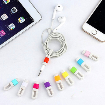 Gambar Mycover lucu penyimpanan headset garis penutup perlindungan lengan pelindung