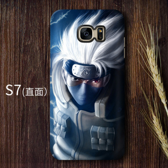 Gambar Naruto S7edge note8 S8 Sasuke animasi kartun cangkang keras shell telepon