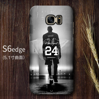 Gambar NBA S6 EDGE S6 s8 matte layar melengkung lurus cangkang keras handphone shell