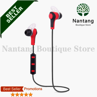 Gambar ***NBS HOTTEST*** The Great Quality Bluetooth V4.1 Stereo Earphone Wireless Hands free Headphone Support Multi point Connection Headset for Iphone, Samsung