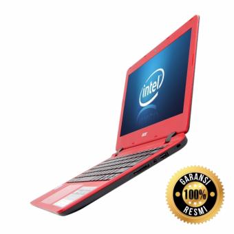 Netbook ACER ES1-132 /Dual Core /RAM 2GB /HD500GB/Garansi Resmi-Merah  