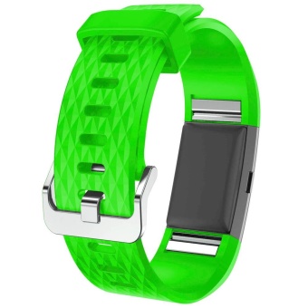 Gambar New Fashion Sports Silicone Bracelet Strap Band For Fitbit 2 GN  intl