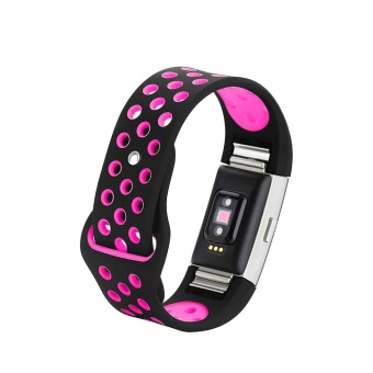 Gambar New Fashion Sports Silicone Bracelet Strap Band For Fitbit 2 PP   intl