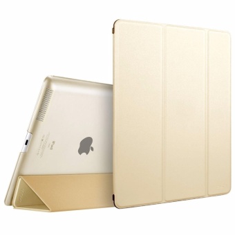 Gambar NEW Smart Case Cover [Synthetic Leather] Translucent Frosted BackMagnetic Cover with Auto Sleep Wake Function for iPad 9.7 2017[Ultra Slim][Light Weight]   intl