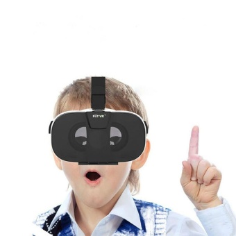Gambar [NEW] VR 3D Glasses Virtual Reality Smartphone Headset GoogleCardboard Leather Version Helmet vrbox for 4 6.5 inch Phone   intl