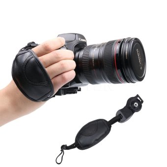 Gambar Newest Camera Hand Strap Grip For D7000 D5100 D5000 D3200 LeatherCamera Accessories Wrist Belt   intl