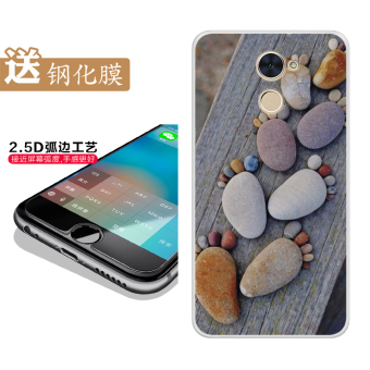 Gambar Nikmati 7 plus trt al00 silikon ponsel lengan pelindung