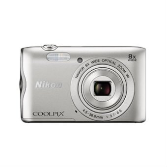 Nikon Digital Compact Coolpix A300 Camera - Silver  
