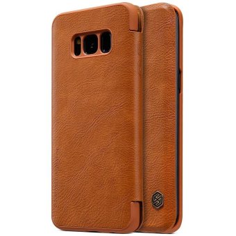 Gambar Nillkin Flip Cover for Samsung Galaxy S8 Leather case Ultra thin phone bag shell case for Samsung Galaxy S8 5.8\