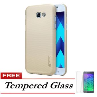 Gambar Nillkin Frosted Hard Case Samsung Galaxy A5 2017   Emas + FREETempered Glass