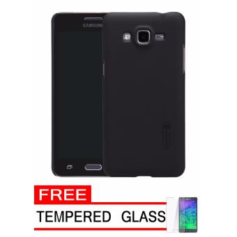 Gambar Nillkin Frosted Shield Hardcase for Samsung Galaxy J2 Prime   Black + Free Tempered Glass