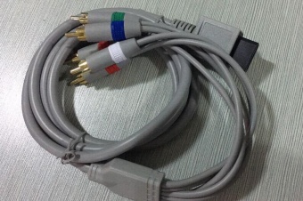 Gambar Nintendo Wii Component HDTV AV High Definition AV Cable   intl