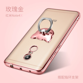 Gambar Note4x note4 silicone Redmi men and women drop resistant protective case phone case