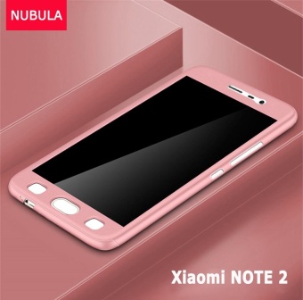 Gambar NUBULA Phone Case For Xiao mi Mi NOTE 2 360 Degree Real Full Body Ultra thin Hard Slim PC Protective Case Cover With Tempered Glass   intl