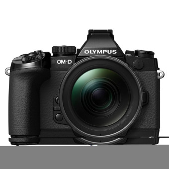 Olympus OM-D E-M1 Kit 12-40mm - Hitam  