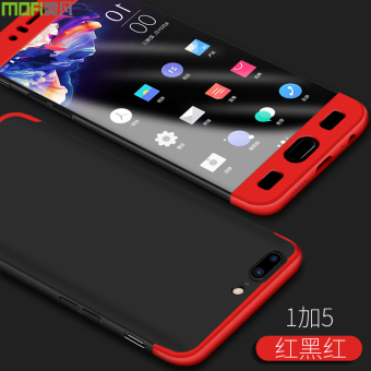 Gambar OnePlus silikon all inclusive anti Drop lulur cangkang keras handphone shell