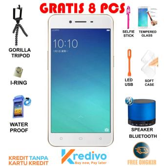 Oppo A37 Garansi Resmi 216 GB Gold Free 8 Bonus 