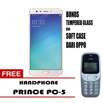 OPPO F3 Plus Smartphone 4/64 GB - Gold Free Handph Prince PC-5 one  