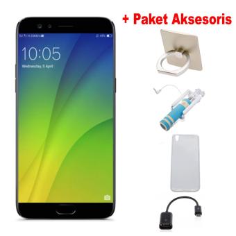 OPPO F3 Plus Smartphone Black [64GB RAM 4GB Dual Kamera