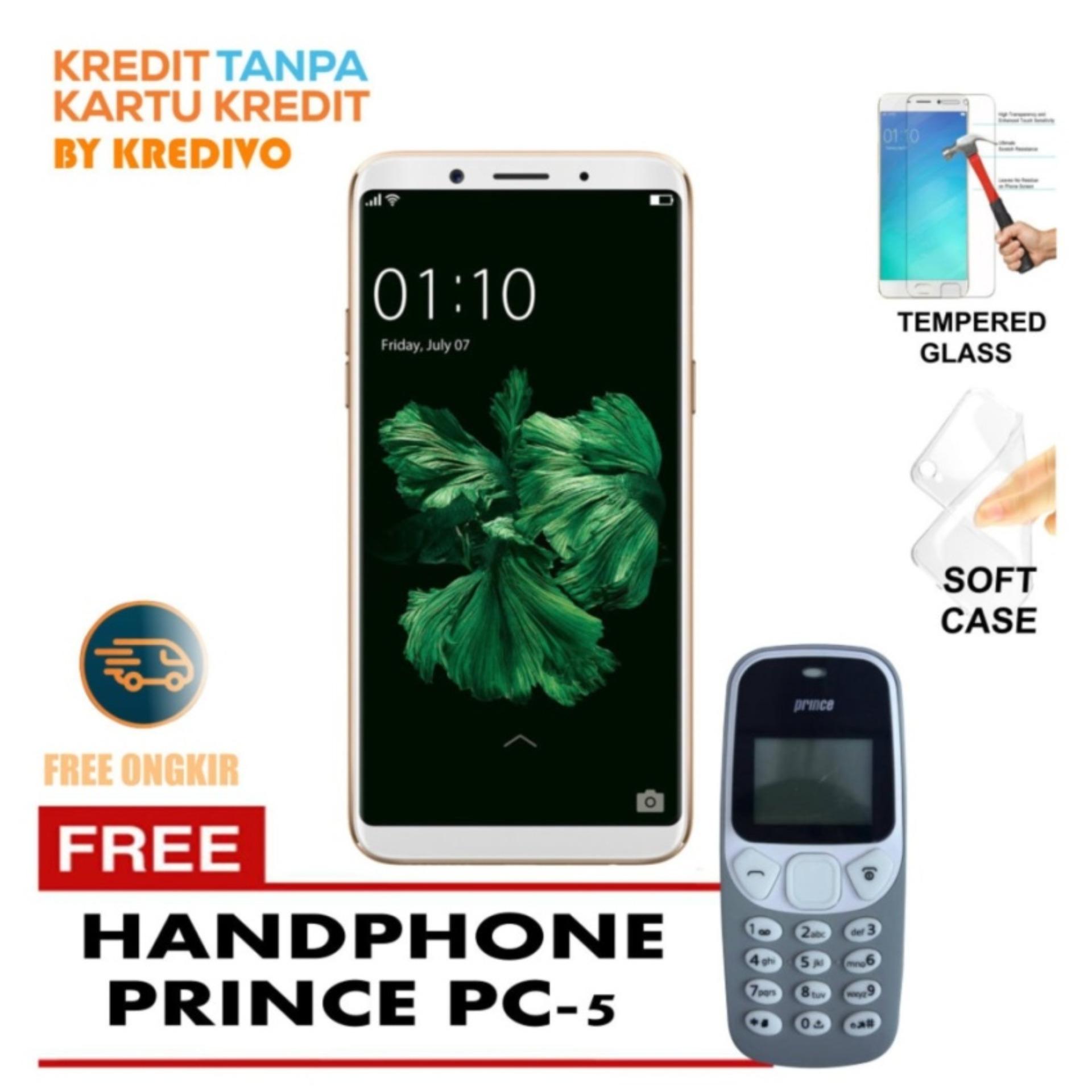 OPPO F5 Youth [3GB/32GB]- Gold Free Handphone Prince PC-5 Cash Dan Kredit
