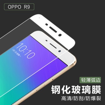 Gambar Oppo r9plus anti drop resistance protective HD anti Fingerprint film mobile phone Film