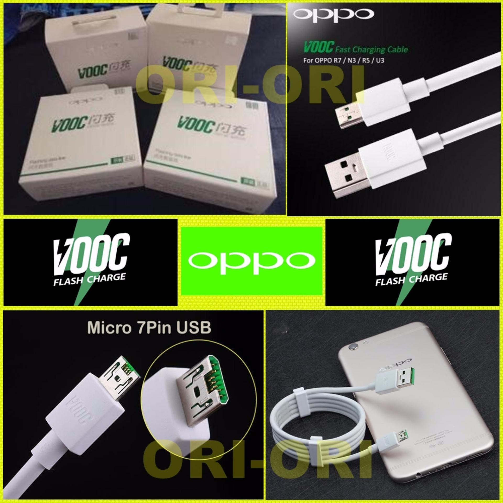 Oppo Charging Cepat Flash Travel Charger Oppo Fast 4a Vooc Ak779 OPPO VOOC Kabel Data 4A Micro Usb 7 Pin Fast Charging Original
