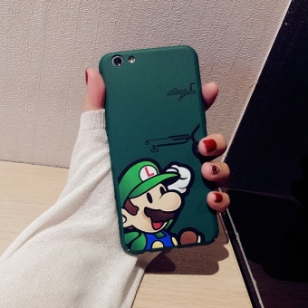 Gambar Oppor11 r11plus kartun matte cangkang keras ponsel shell