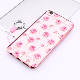 Gambar Oppor9 Silikon Penurunan Drop Ultra tipis Semua Termasuk Soft Shell Handphone Shell