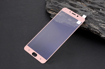 Gambar Oppor9plus r9plus layar penuh anti blue pelindung layar kaca ledakan bukti pelindung layar