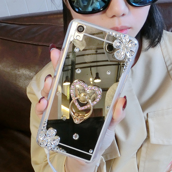 Gambar OPPOR9 r9plus r9splus R11 berlian set cincin handphone shell shell pelindung