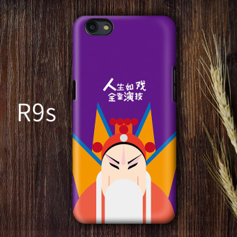 Gambar Oppor9s kepribadian Peking Opera menjatuhkan resistensi cangkang keras shell telepon