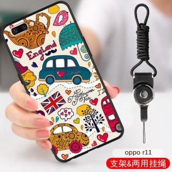 Gambar Oppor9s oppor9 r9plus r11plus r11 semua termasuk shell dengan lanyard ponsel shell