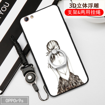 Gambar Oppor9s oppor9 r9plus r11plus r11 semua termasuk shell dengan lanyard ponsel shell