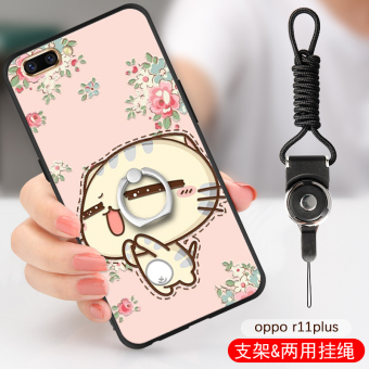 Gambar Oppor9s oppor9 r9plus r11plus r11 semua termasuk shell dengan lanyard ponsel shell
