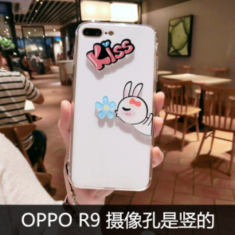 Gambar Oppor9s r11 r9plus kecil segar semua termasuk dengan lanyard ponsel shell