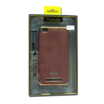 Gambar Original Case Silkwood New Edition Smile For Xiaomi Redmi 4a  Maroon