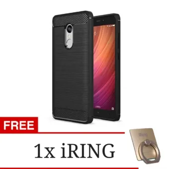 Gambar Original ipaky mediatek Back Case for xiaomi redmi Note 3   FreeIring   Black