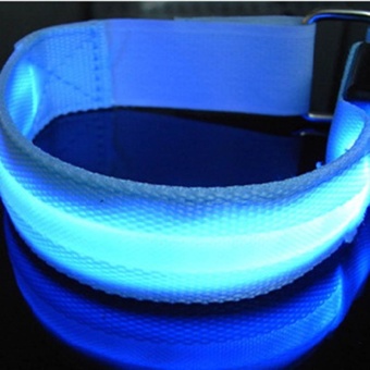 Gambar Outdoor Party Sport Colorful LED Fashion Flashing Wristbands HandRing   intl