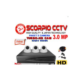 Gambar Paket 3 camera cctv HD