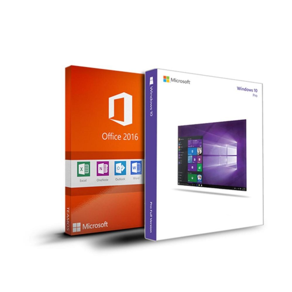 Paket Microsoft Windows 10 Pro + Office Pro Plus 2013 Original 100%