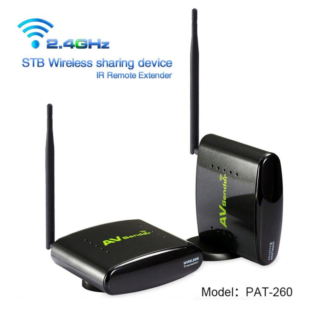 Pakite 300 M 2.4 GHz Kabel TV Analog Digital Sinyal AV Pemancar Nirkabel EU Plug-Intl