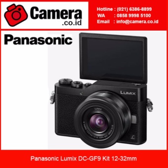 Panasonic Lumix DC-GF9 Kit 12-32mm - Black Kamera Mirrorless  