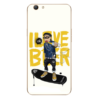 Gambar Pasang laki laki OPPO F1 S F1 A57 A59s fashion dengan lanyard handphone shell soft cover