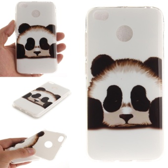 Gambar Pattern Printing IMD TPU Protective Case for Xiaomi Redmi 4X   Cute Panda   intl