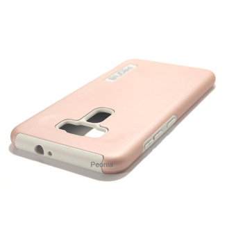 Peonia Dual - Layered Slim Armor Protective Case For ASUS Zenfone 3 ZE552KL 5.5 Inch ( Rose Gold ) + Rounded Tempered Glass Mei 2018 - 3 Peonia Dual - Layered Slim Armor Protective Case for ASUS Zenfone 3 ZE552KL 5.5 Inch ( Rose Gold ) + Rounded Tempered Glass - 3