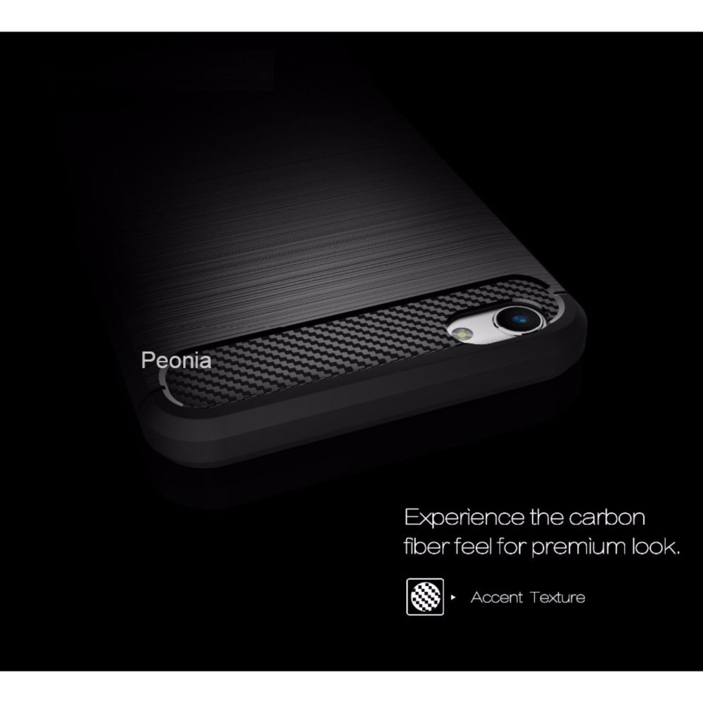 ... Peonia Premium Quality Carbon Shockproof Hybrid Premium Quality Grade A Case for VIVO V5 / V5s ...