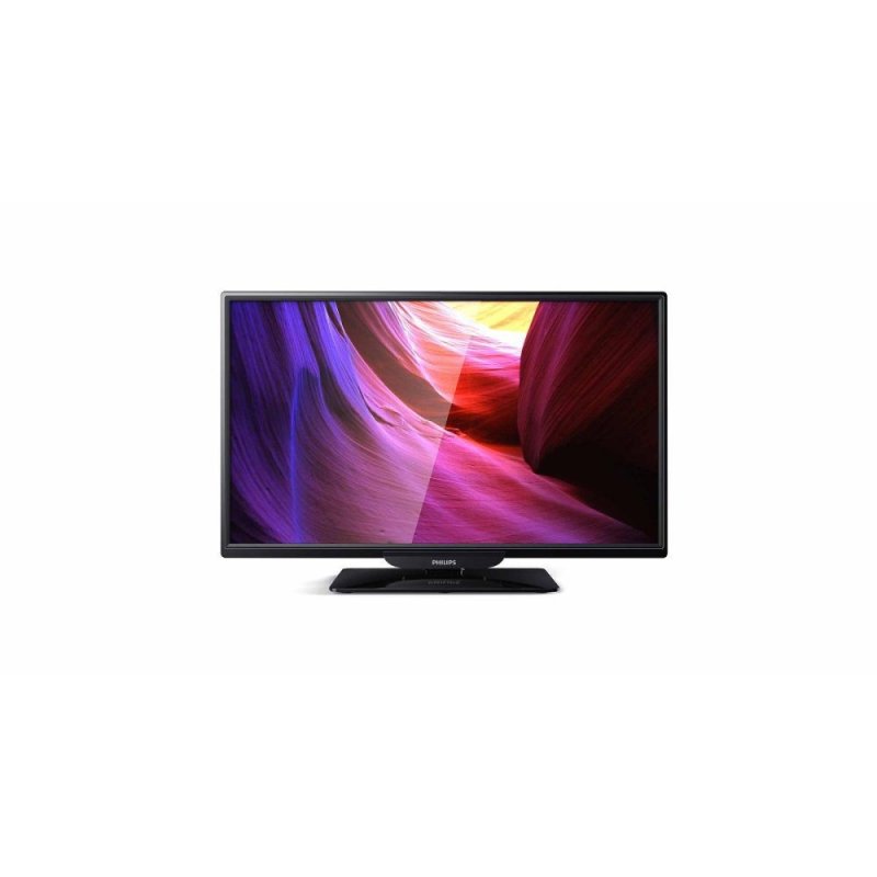 Philips 24 LED Slim TV - Hitam - 24PHA4100S
