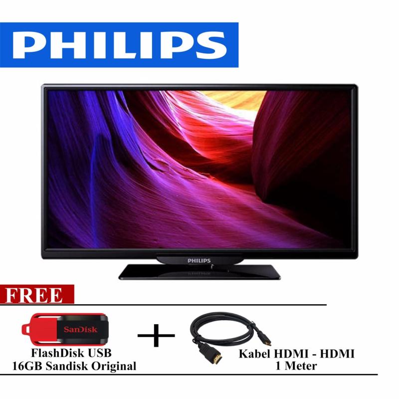 Philips 32 inch LED HD TV - (Model 32PHA4100) - Black